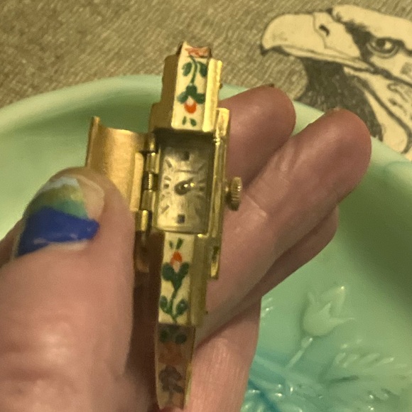 Rare Re’Chereche peekboo face bracelet, watch!14kg.e  Exquisite, beautiful main image 14